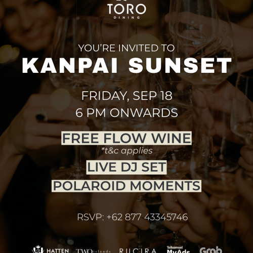 kanpai sunset toro dining